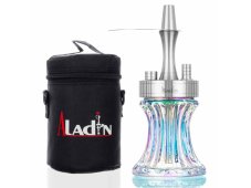 Vodná fajka Aladin 2GO - shiny clear