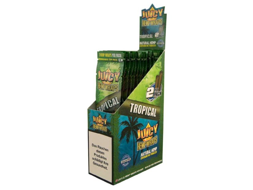 Juicy Jay's Hemp Wraps blunty – Tropical
