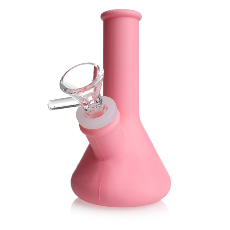 Silikónové bongo Mini 13cm - Farba: Žltá