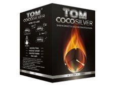 Kokosové uhlíky TOM COCO Silver 3-Block 1 kg