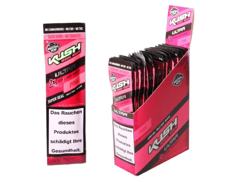 Kush Hemp Wraps Ultra blunty – Pink