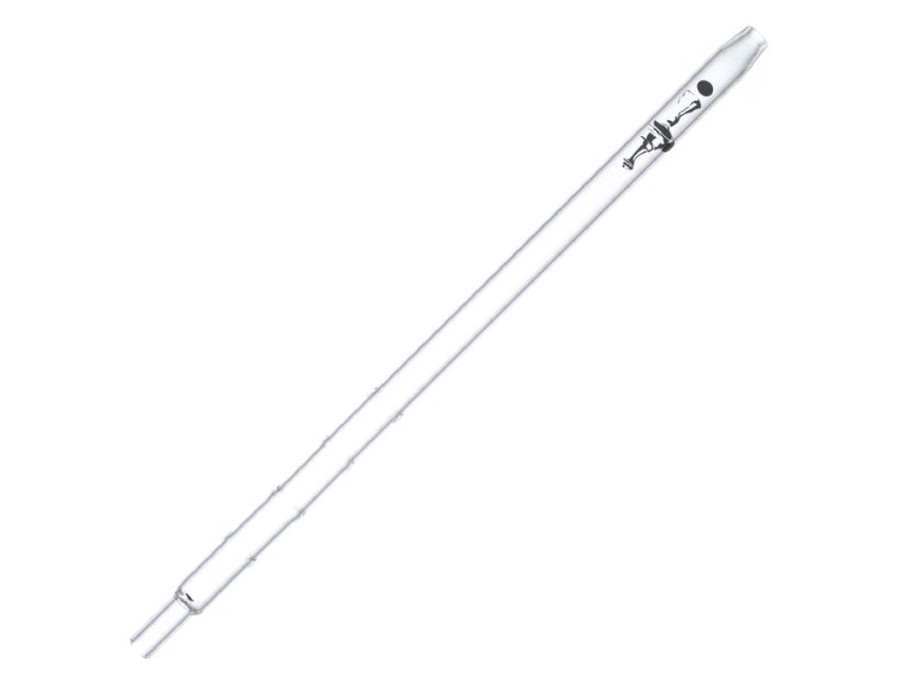 Rukoväť na hadicu k vodnej fajke, Aladin Glas Liner Groove 30cm