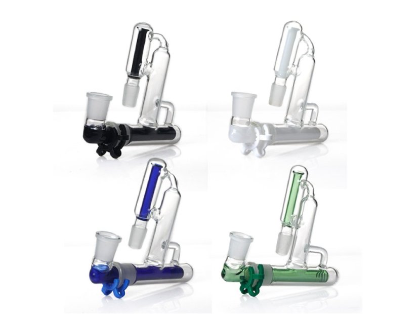 Precooler s lapačom popola 18.8mm - Farba: Zelená