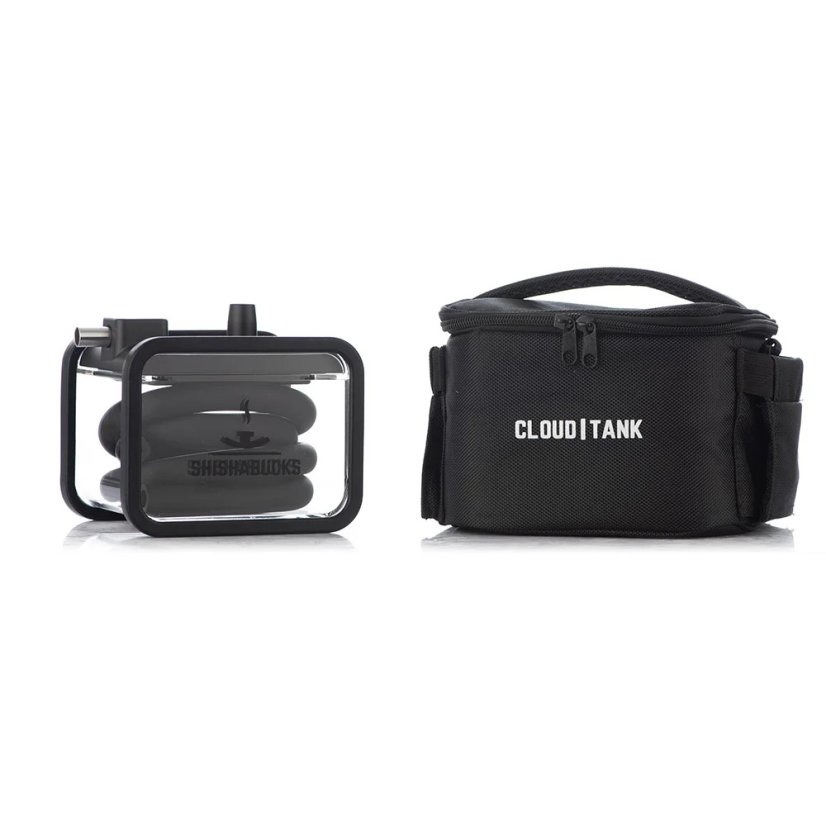 Vodná fajka Shishabucks Cloud Tank- Silver/Black