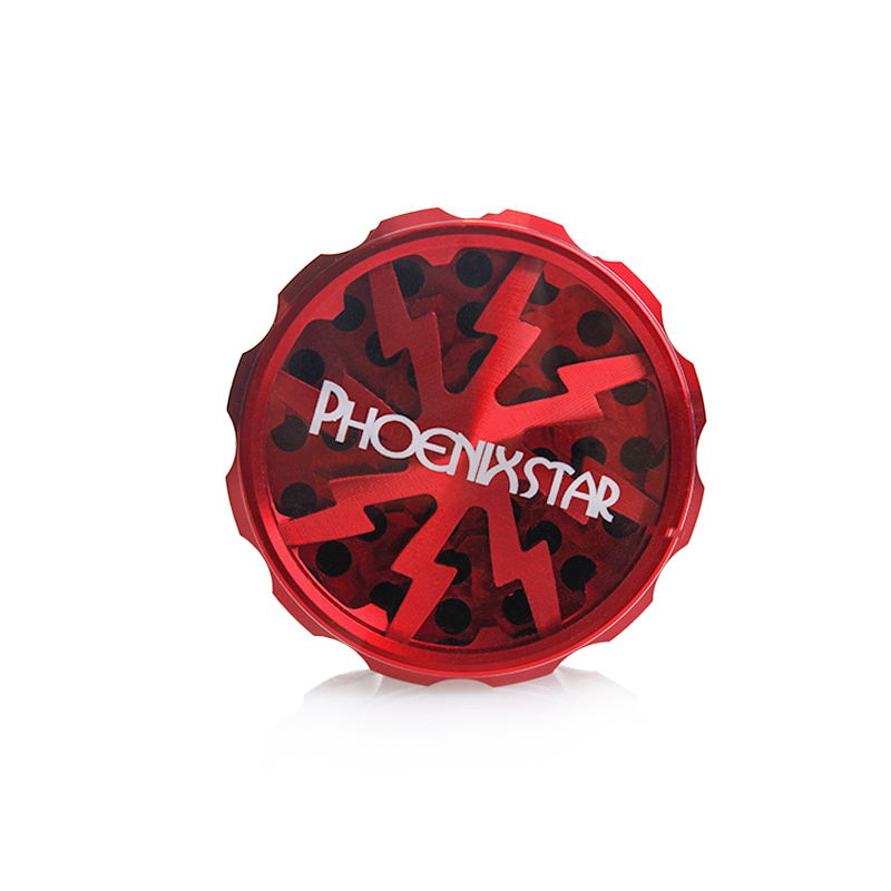 Kovová drtička PhoenixStar Thunder Ø6cm - Farba: Fialová