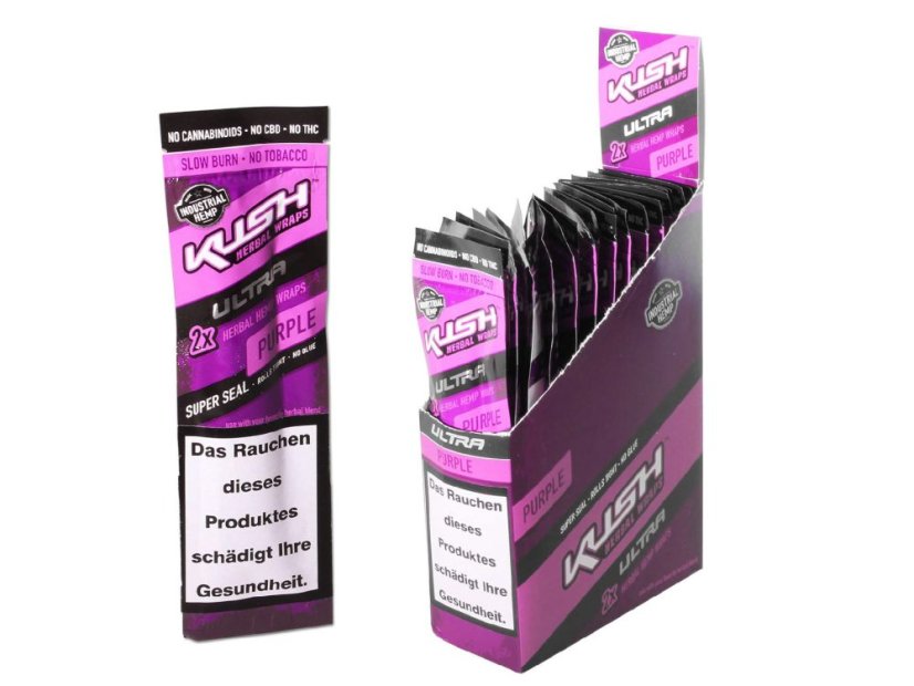 Kush Hemp Wraps Ultra blunty – Purple