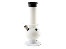 Akrylové bongo biele 21cm