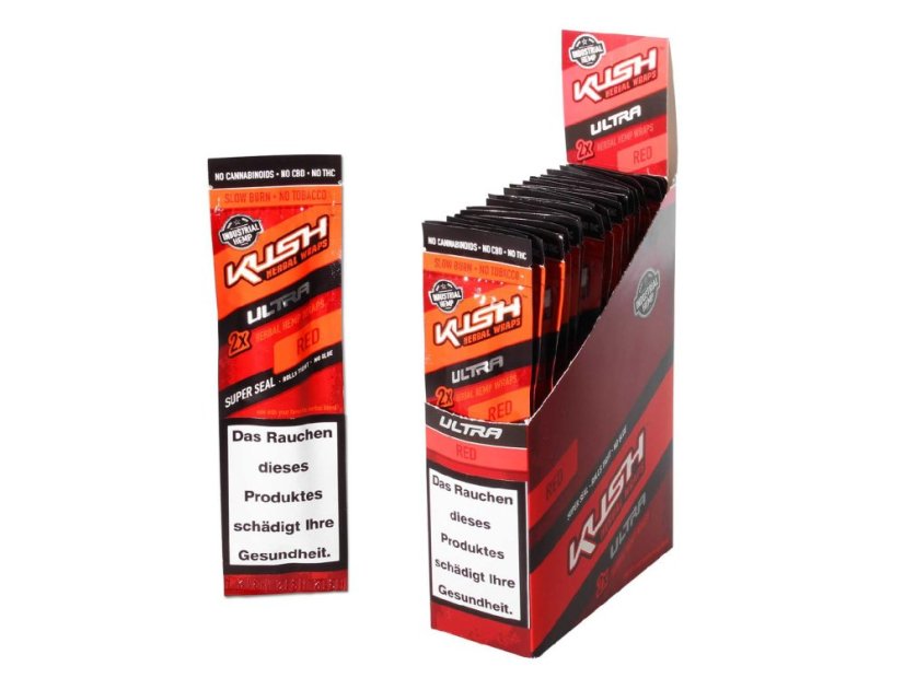 Kush Hemp Wraps Ultra blunty – Red