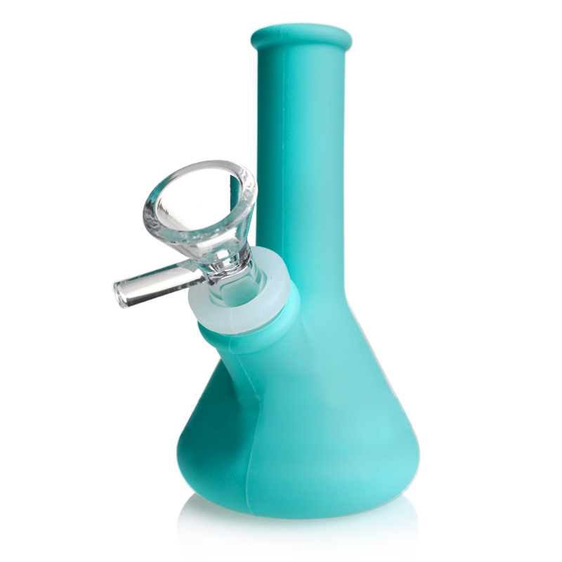 Silikónové bongo Mini 13cm - Farba: Žltá